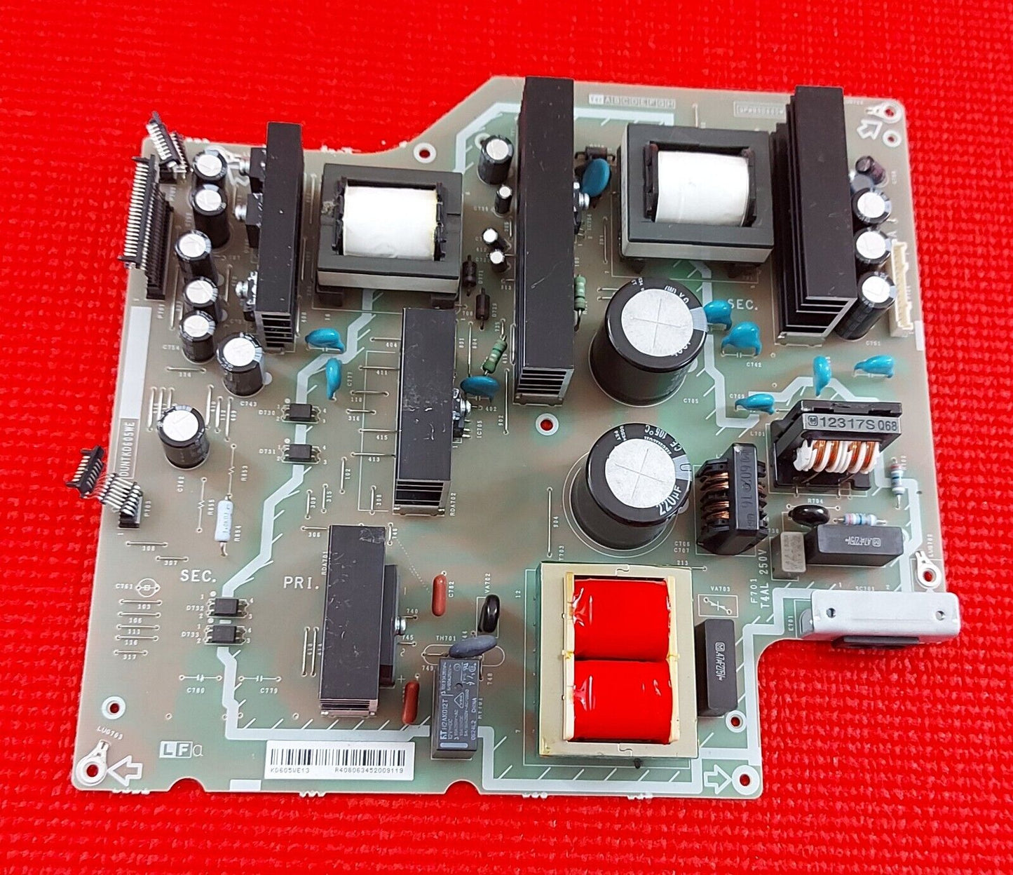 POWER BOARD FOR SHARP LC-32GD8E LC-37AD5E LC-32SD1E TV QPWBSD605WJN5 KD605WE13