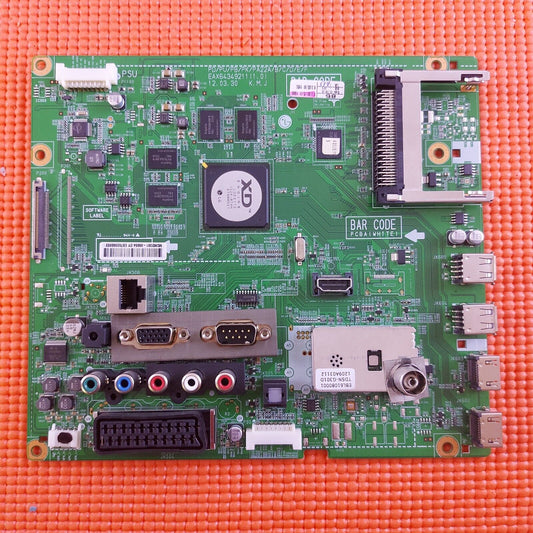 MAIN AV BOARD FOR LG 42PM470T 42" 3D PLASMA TV EAX64349211 (1.0) EBT62068002