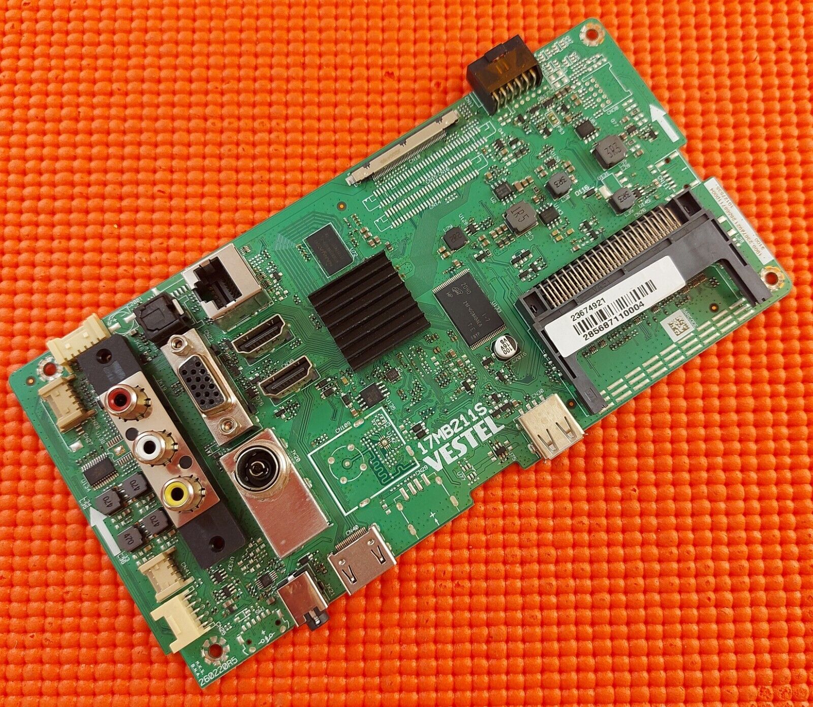 MAIN BOARD FOR JVC LT-40CF700 40" LED TV 17MB211S 23674921 SCREEN LSC400HN02-804