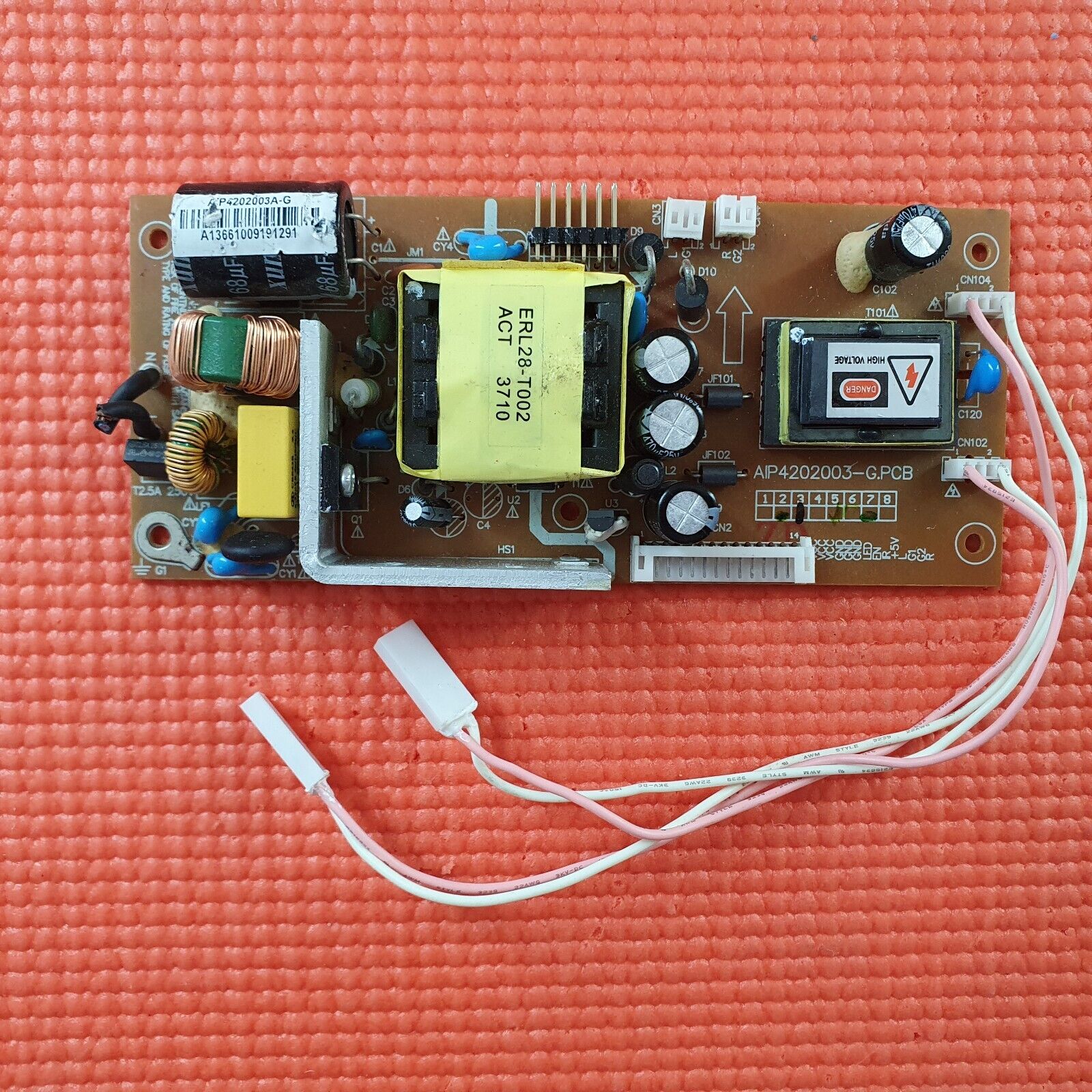 POWER SUPPLY BOARD FOR BUSH BTVD91186B ALBA ATVD91186P TV AIP4202003-G.PCB