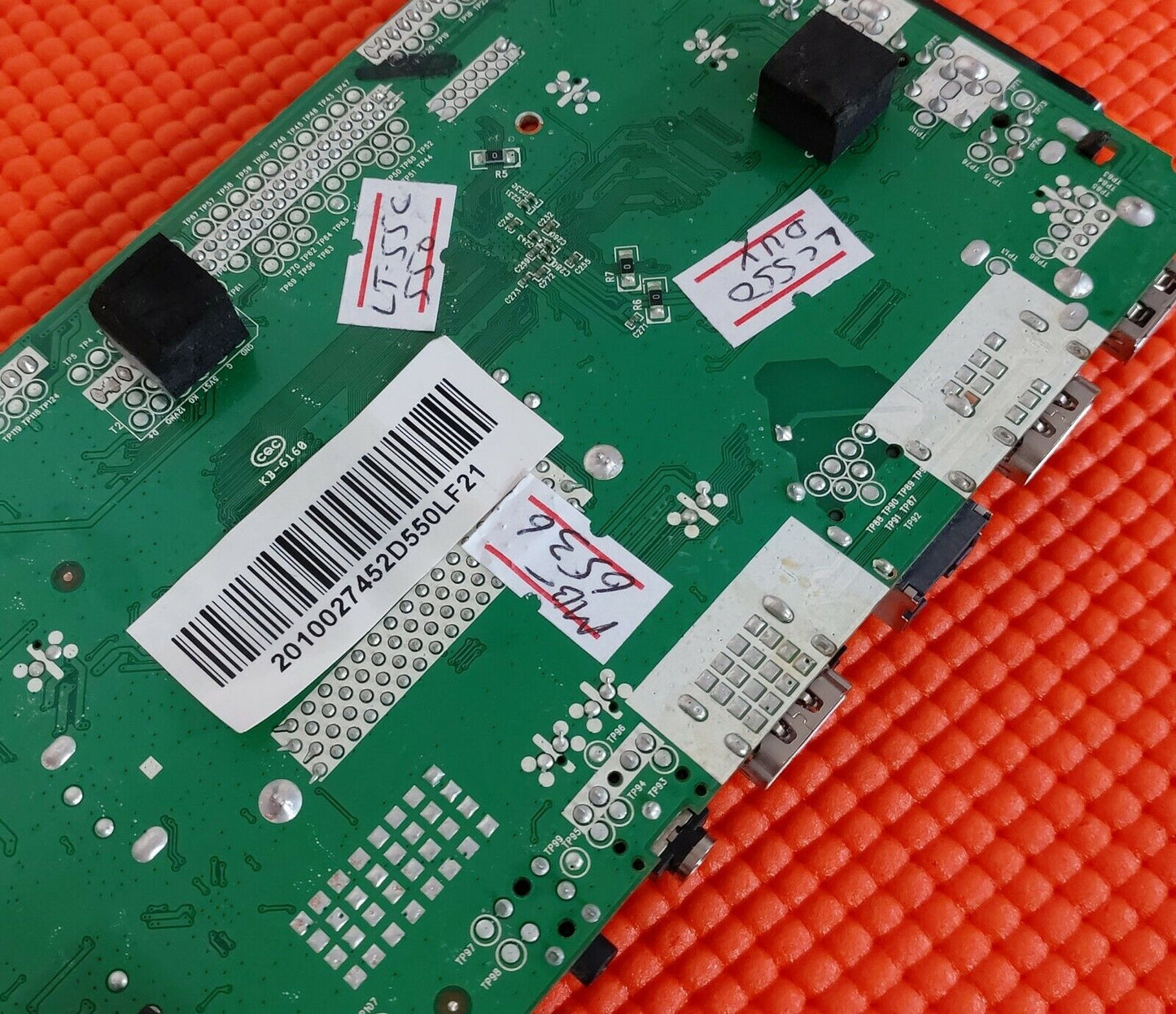 MAIN BOARD FOR JVC LT-49C550 LT-55C550 LED TV MSDV3255-ZC01-01 SCREEN: LC550DUY