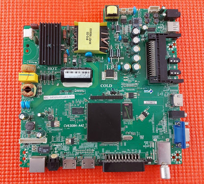 MAIN BOARD FOR CELLO C40227T2SMART UR40M5500 40" TV CV6308H-A42 SCR V400HJ1-C01