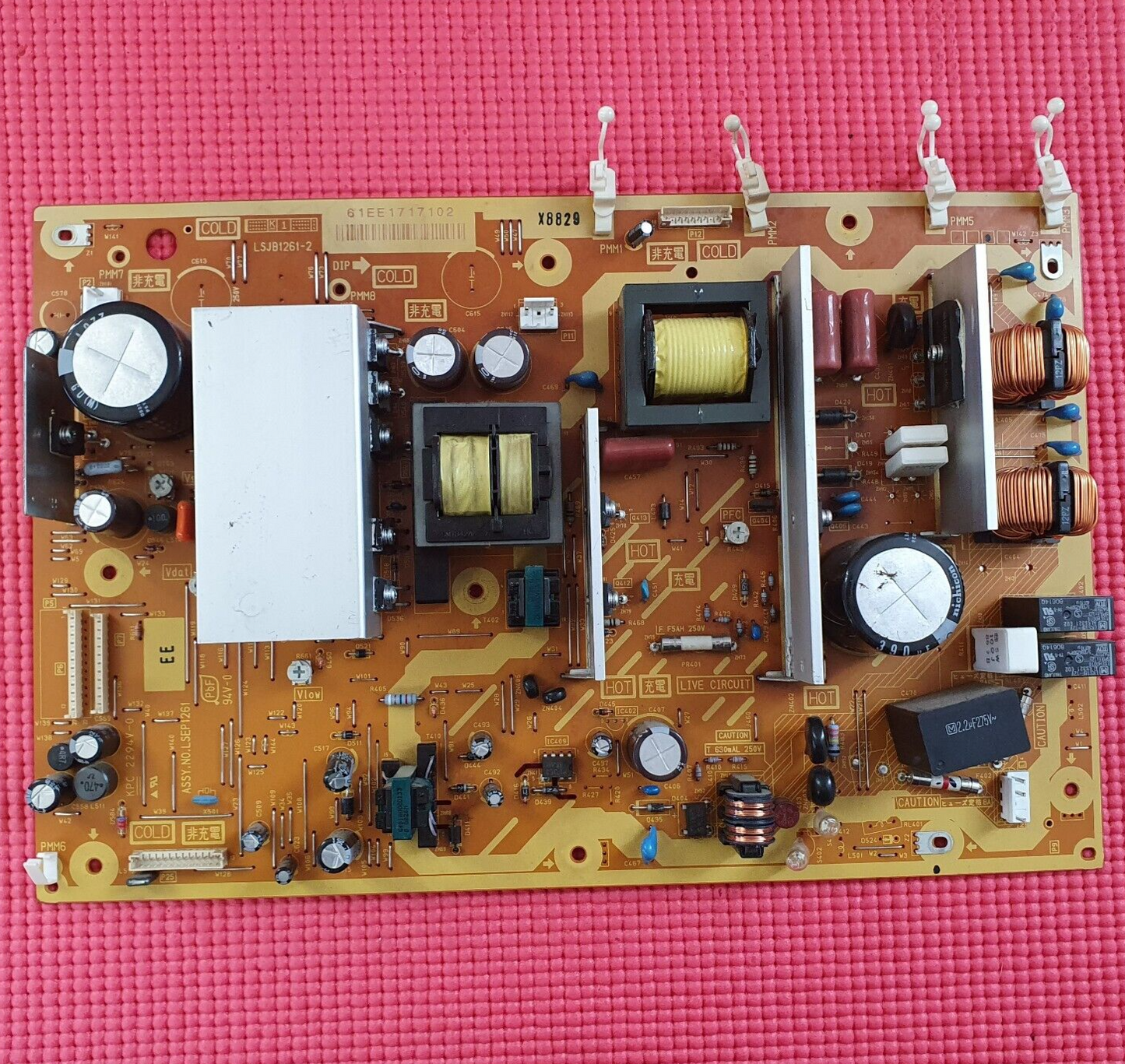 POWER SUPPLY BOARD PSU FOR PANASONIC TH-37PX80BA 37" TV LSJB1261-2 61EE1717102