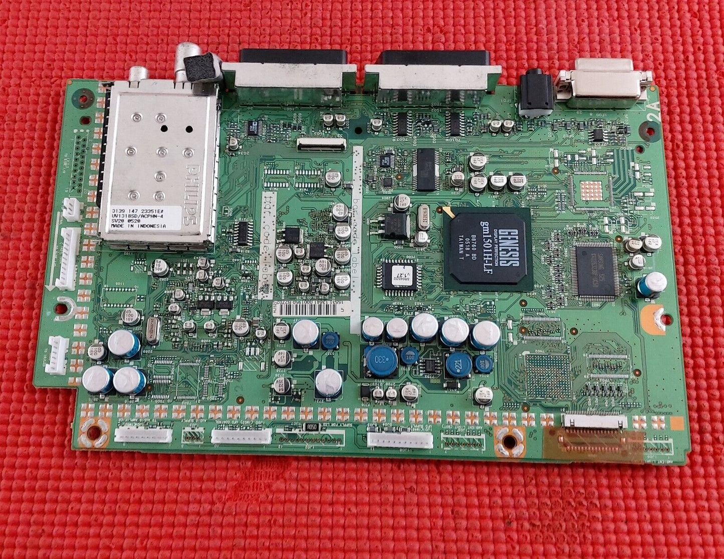 MAIN BOARD FOR PHILIPS 37PF5520D TV 3139 123 6093.1 WK509 2 SCREEN LC370W01 A6