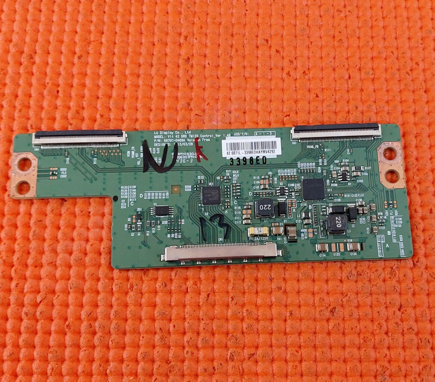 LVDS BOARD FR HITACHI 42HYT42U PH-42SMARTLED 42L6453D TV 6870C-0469A 6871L-3398E