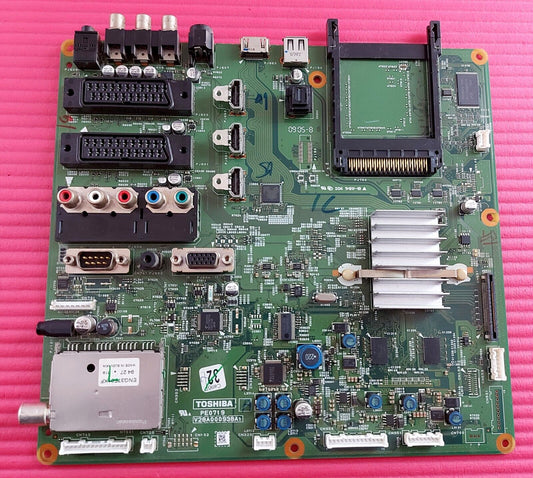 MAIN AV BOARD FOR TOSHIBA 32RV635D TV PE0719 A V28A000938A1 SCREEN LTA320HA04