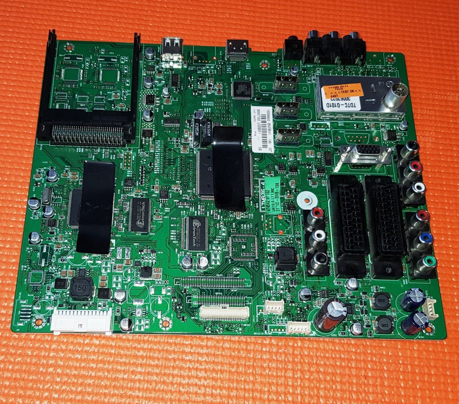 MAIN BOARD FOR HITACHI L32VK05U 32" LCD TV 17MB35-4 20474541 SCREEN:LC320WUN