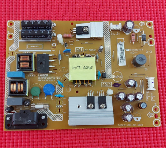 POWER BOARD FOR SHARP LC-32LD171K 32/152R TV 715G6197-P01-004-002H PLTVEL261XAH4