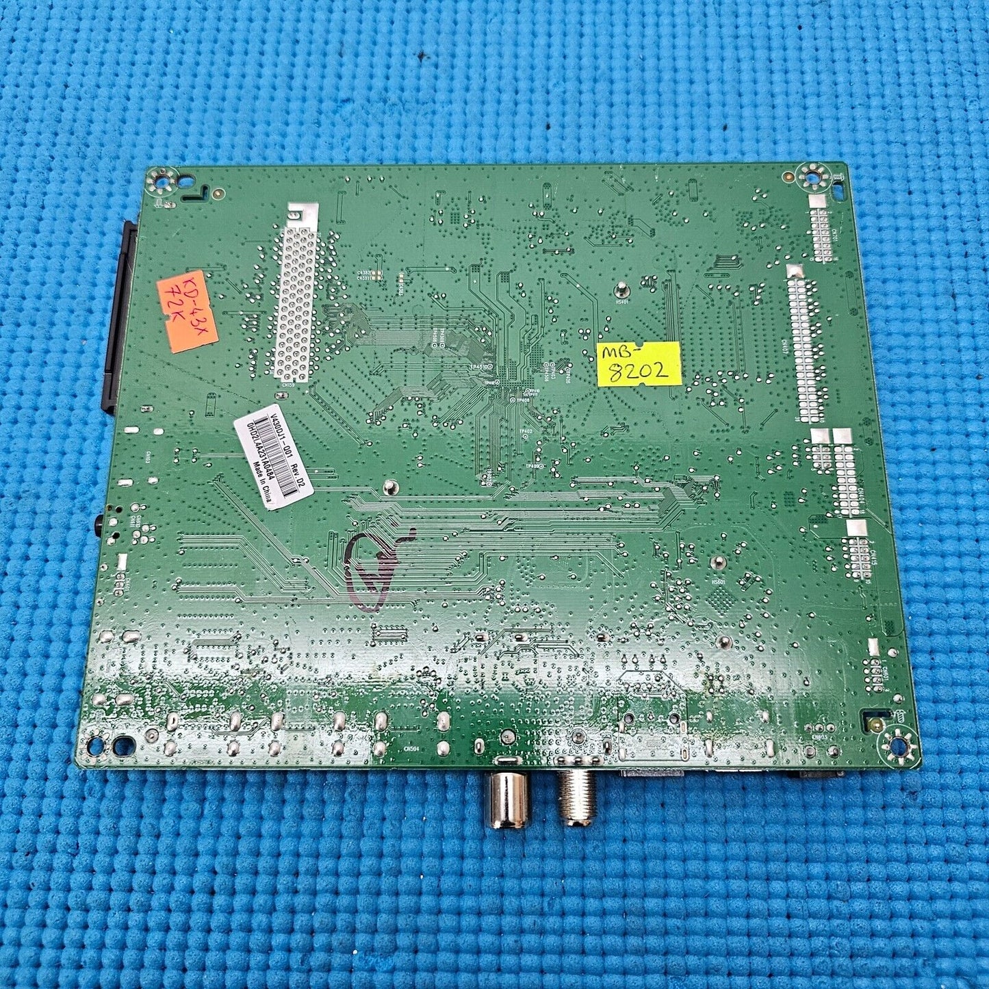 MAIN BOARD FOR SONY KD-43X72K TV 715GB660-M01-001-004K 704TQMPL002 SCREN V430DJ1