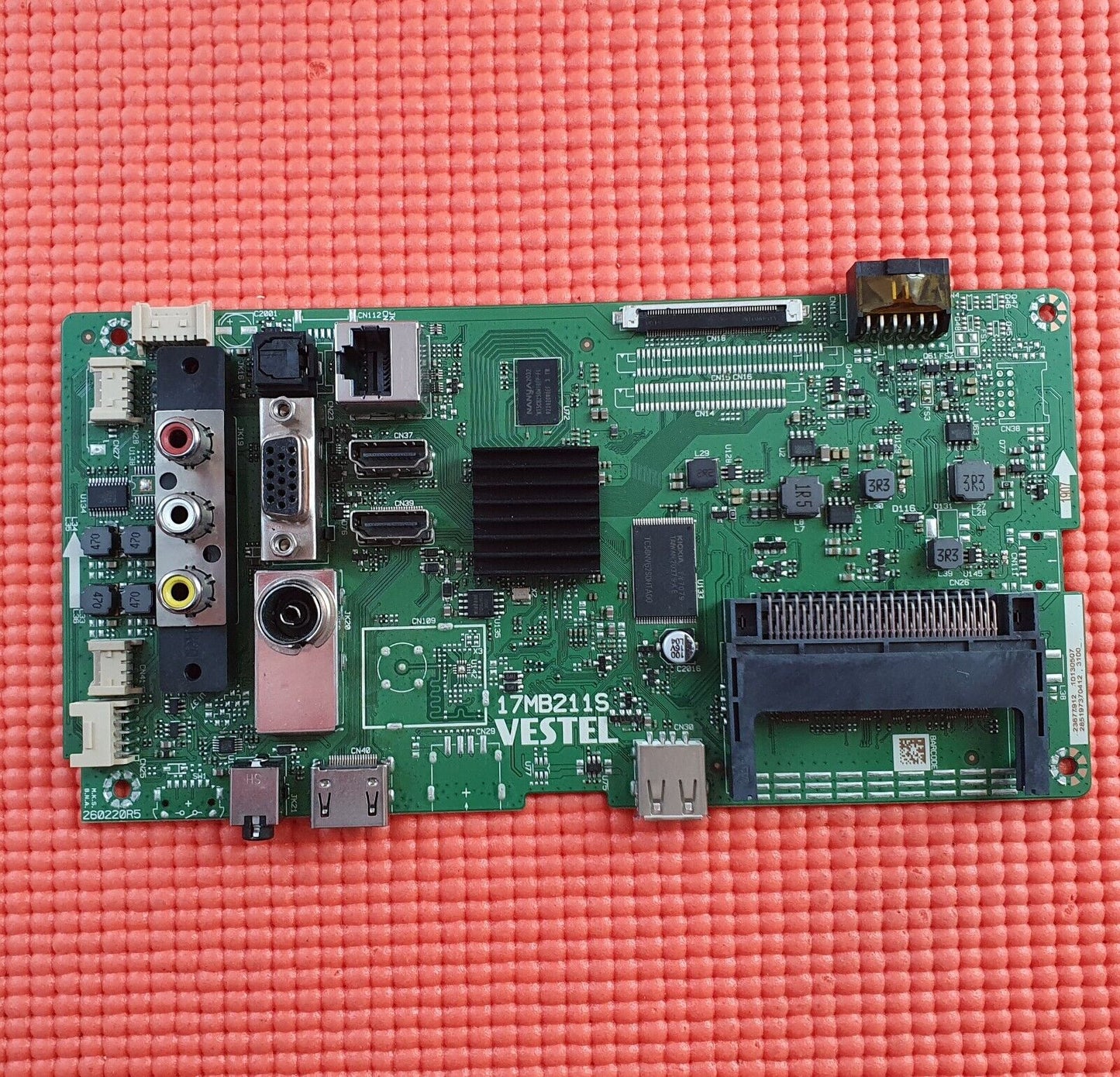 MAIN BOARD FOR JVC LT-43C700 (A) 43" TV 17MB211S 23677899 SCREEN PT430CT02-1