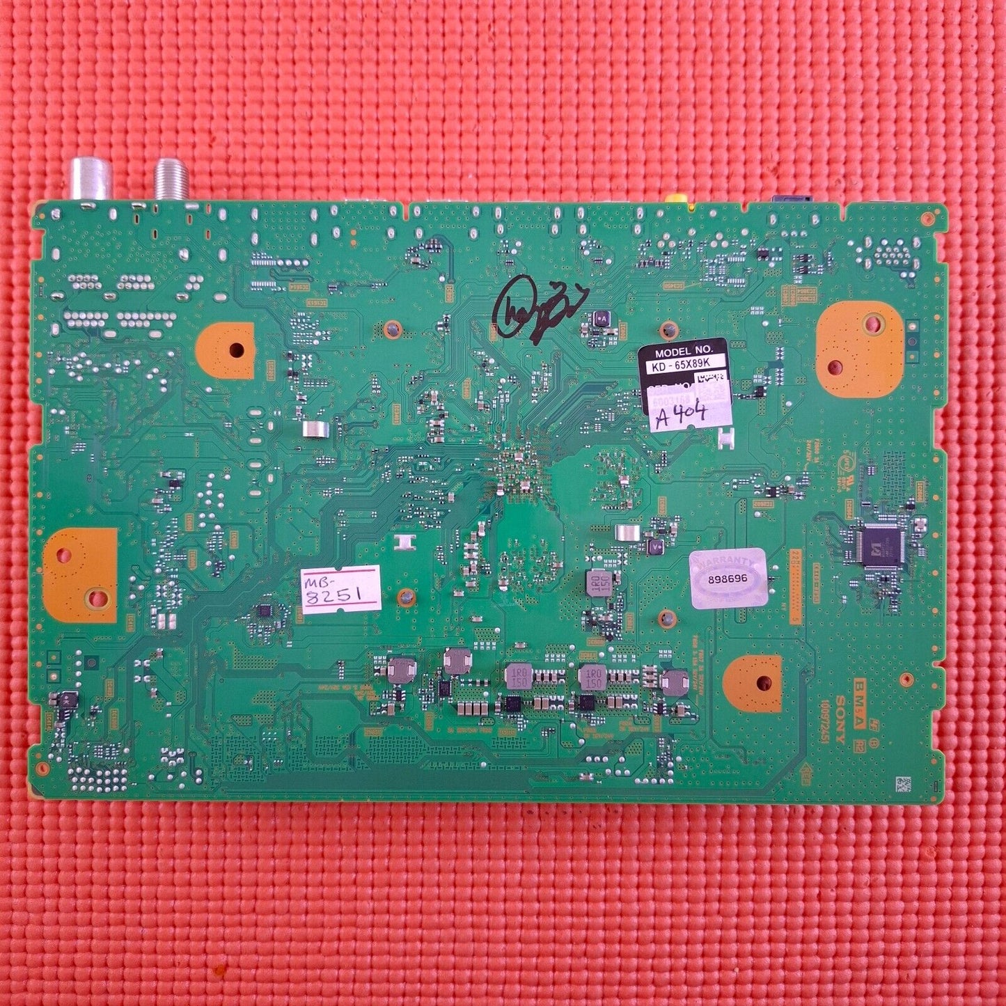 MAIN AV BOARD FOR SONY KD-65X89K 65" WTV YA03214AA 100972451  | TESTED WORKING