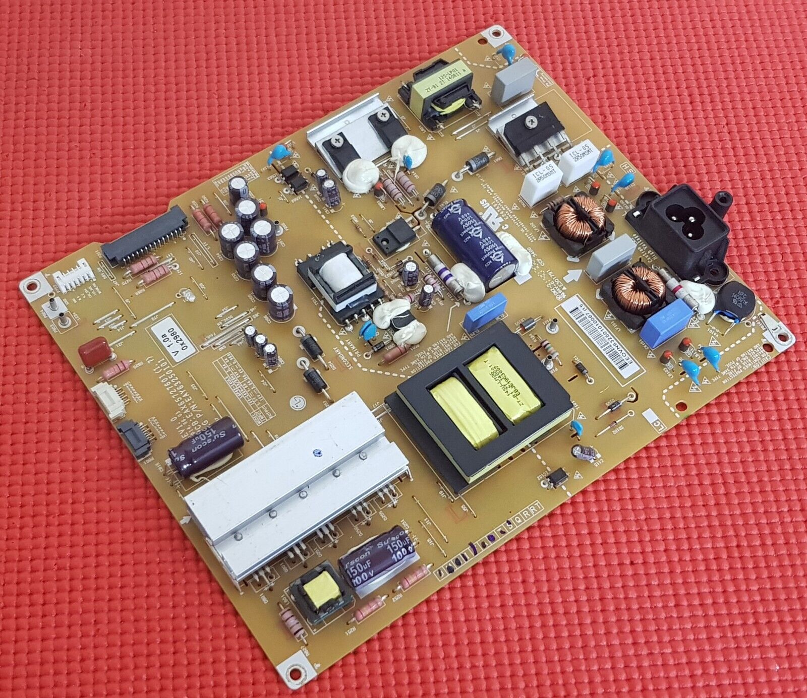 POWER SUPPLY BOARD PSU LG 42UB820V 42UB830V 42" TV EAX65727601 EAY63250101