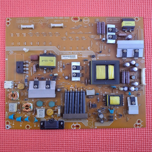 POWER BOARD FOR PHILIPS 47PFL4007T/12 BDL4210Q/00 TV 715G5246-P01-000-002S