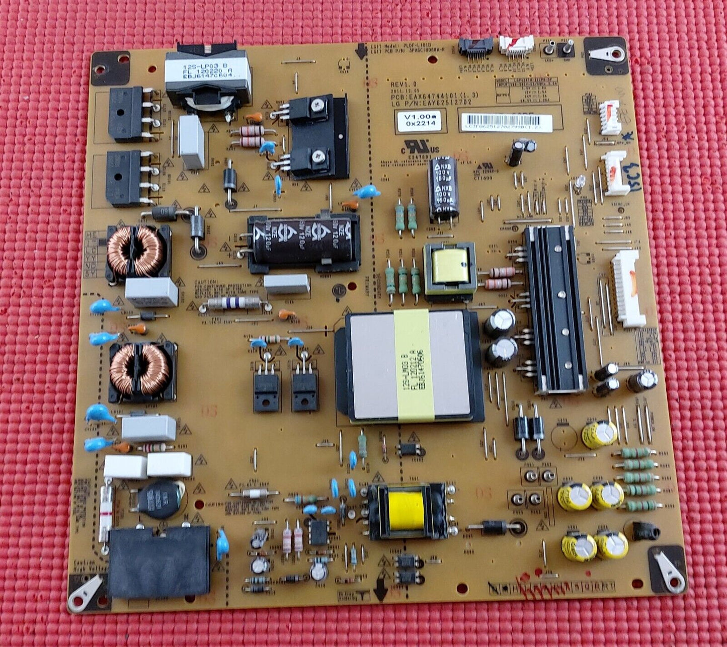 POWER BOARD FR LG 47LM760T 47LM860T 47LM660T 42LM760T TV EAX64744101 EAY62512702