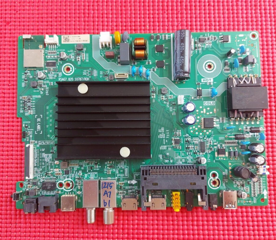 MAIN AV BOARD FOR HISENSE 40A4GTUK 40" TV RSAG7.820.10787/ROH SCREEN V400HJ9