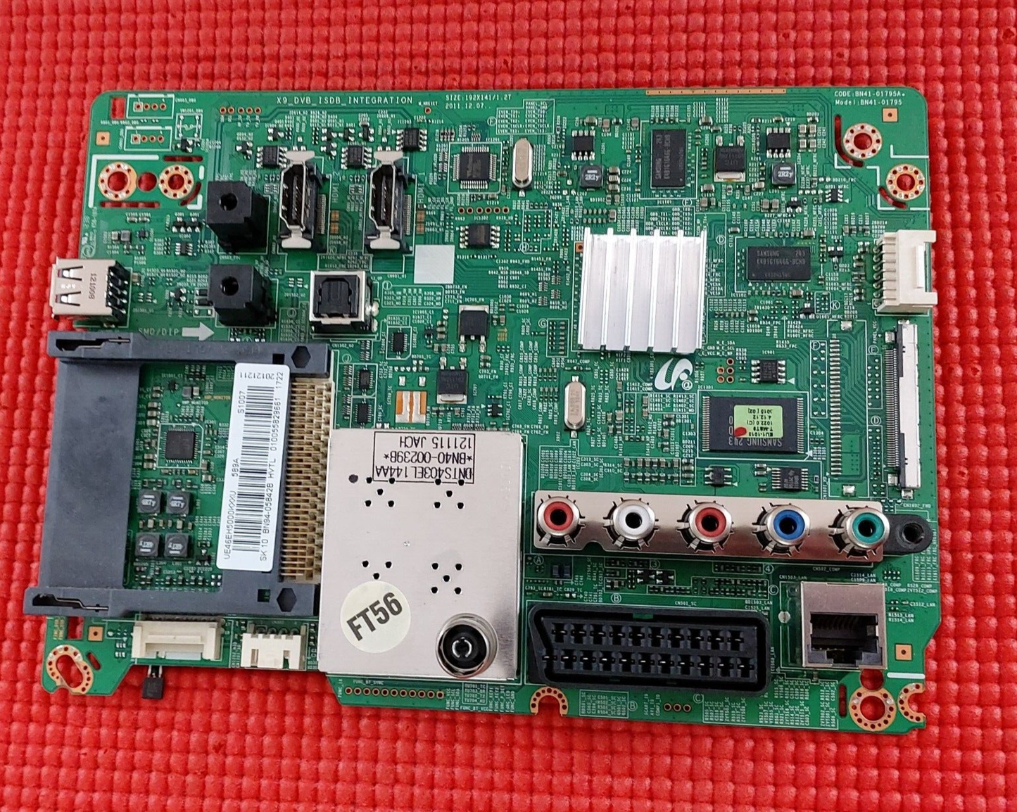 MAIN BOARD FOR SAMSUNG UE46EH5000K TV BN41-01795A BN94-05842B SCREEN LTJ460HN05