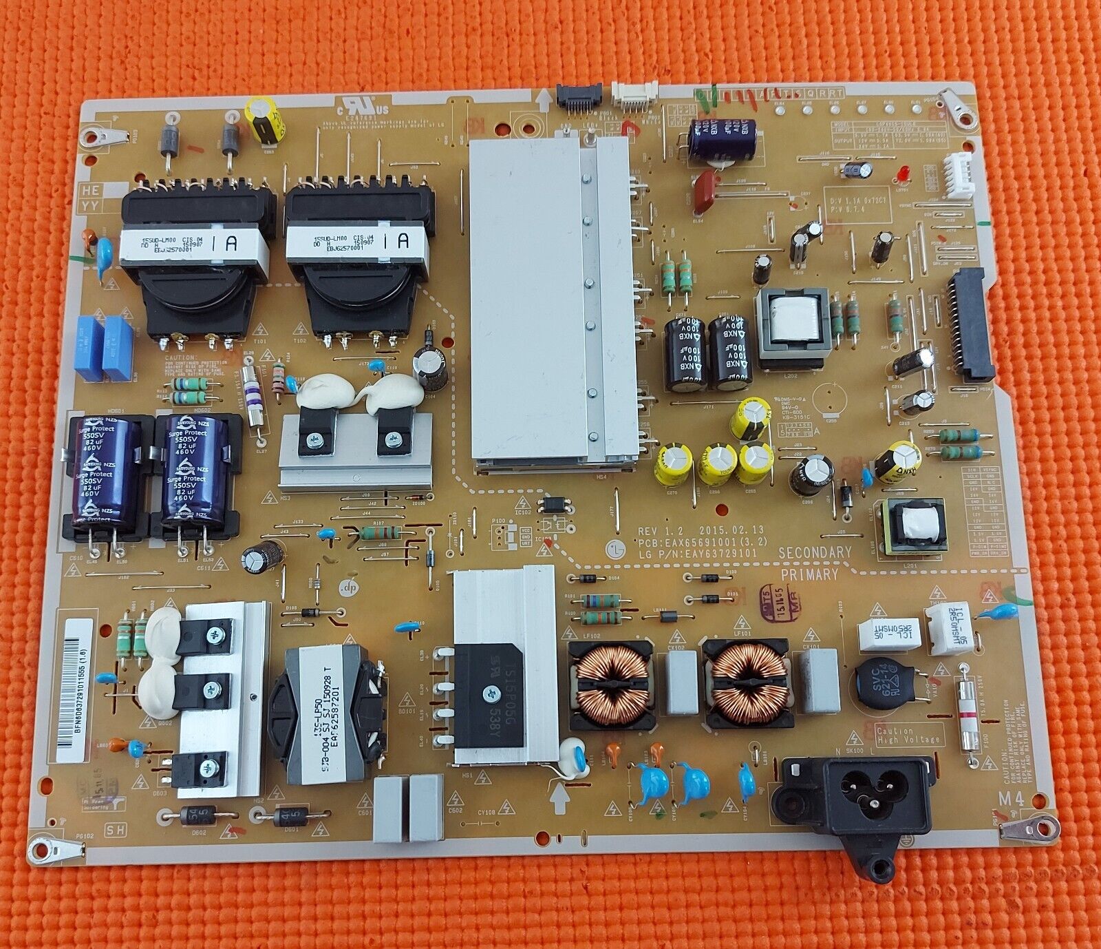 POWER BOARD FR LG 55UF770V 55UF850V 55UF860V 55UF675V TV EAX65691001 EAY63729101