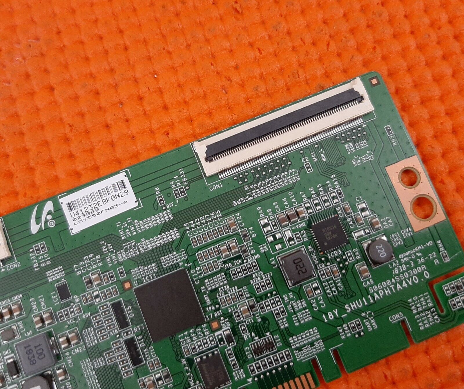 LVDS BOARD SONY KD-55XF7073 KD-55XF7093 55" TV LJ94-41232E 18Y_SHU11APHTA4V0.0