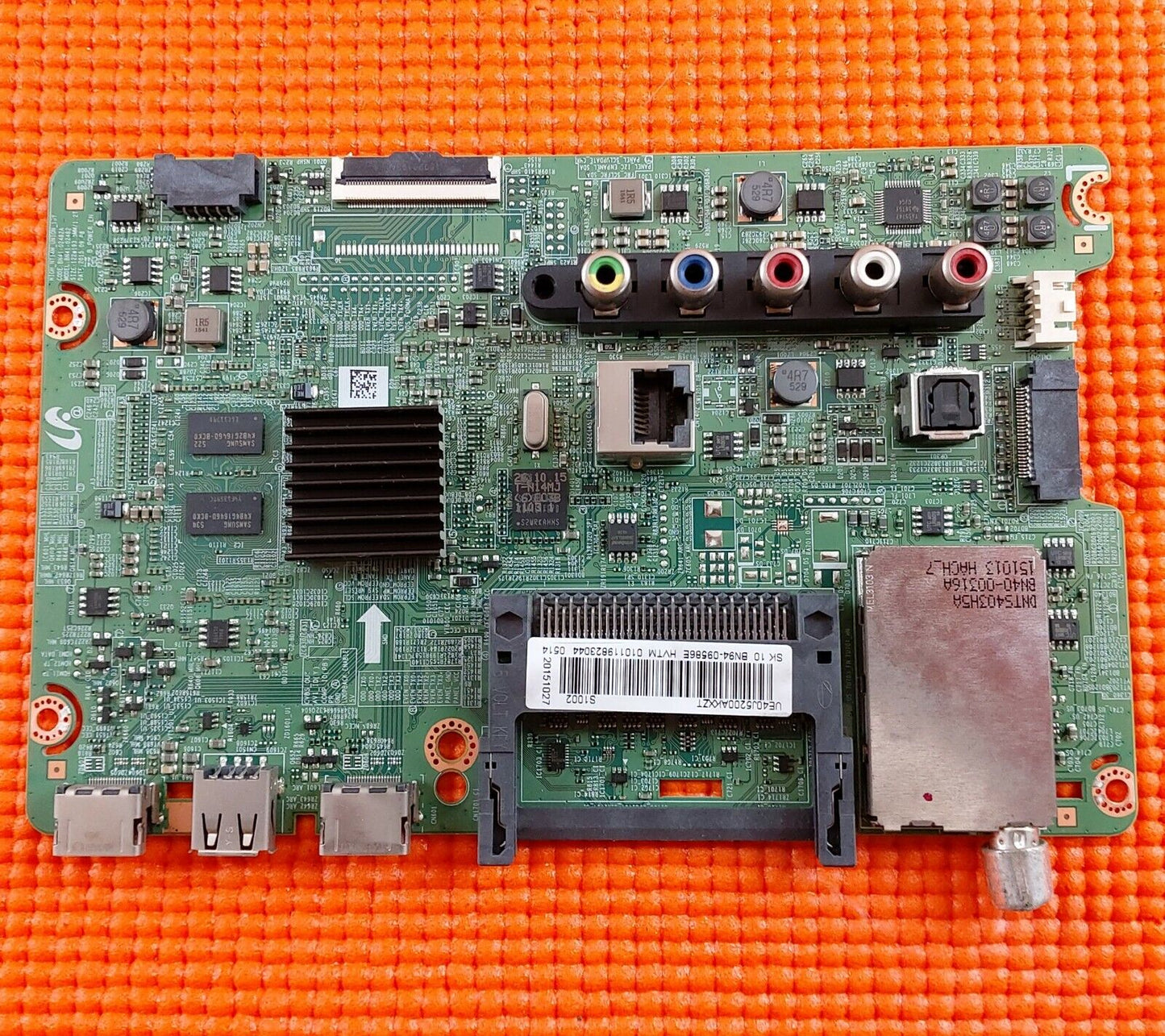 MAIN BOARD FR SAMSUNG UE40J5200AK 40" TV BN41-02482A BN94-09586E SCR V400HJ6-PE1