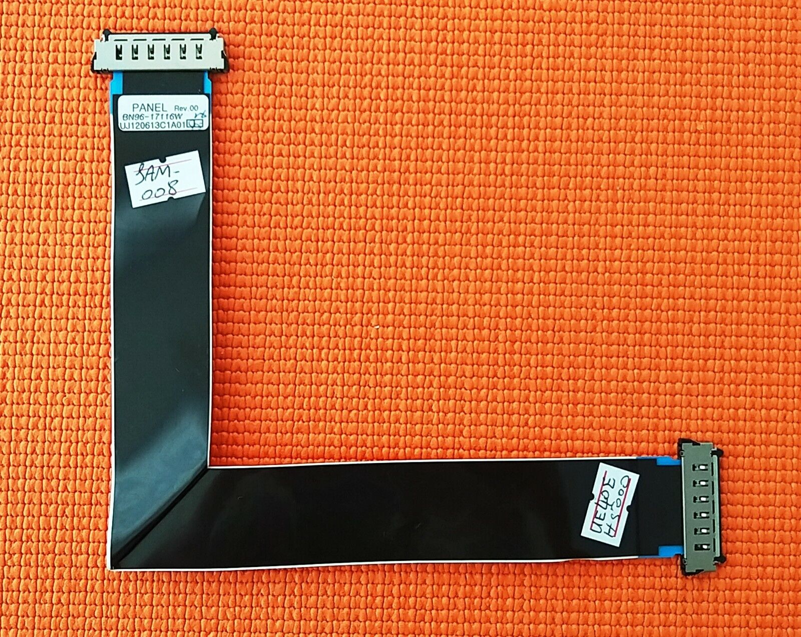 LVDS CABLE FLAT FOR SAMSUNG UE40EH5000K 40" LED TV BN96-17116W REV.00