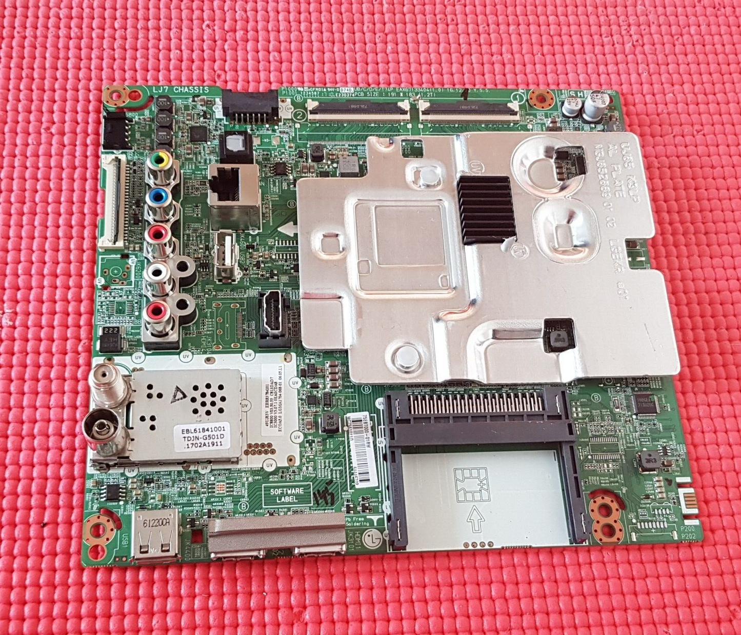 MAIN BOARD FOR LG 49UJ634V 49UJ630V TV EAX67133404 EBT64446702 SCRN LC490DGJ