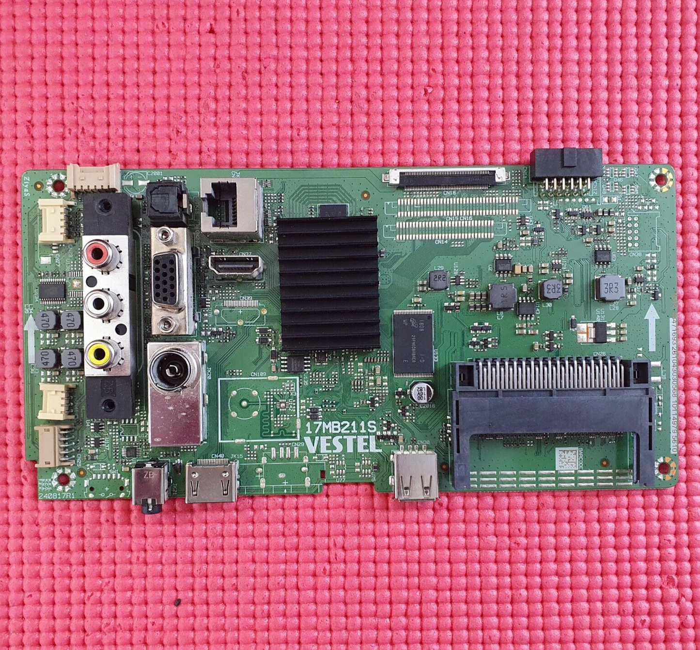 MAIN BOARD FOR PANASONIC TX-43FS352B TV 17MB211S 23471693 SCREEN LC430DUY SH A1