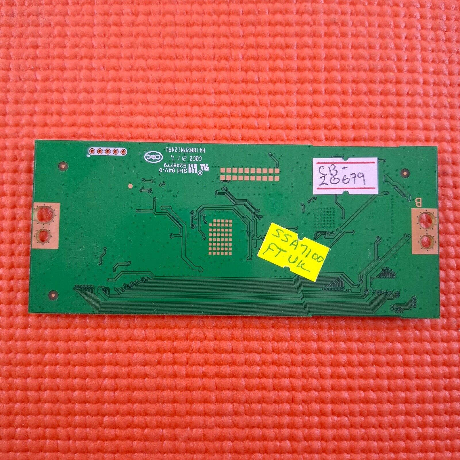 LVDS TCON BOARD FOR HISENSE 55A7100FTUK 55" TV RSAG7.820.10337/ROH 284748