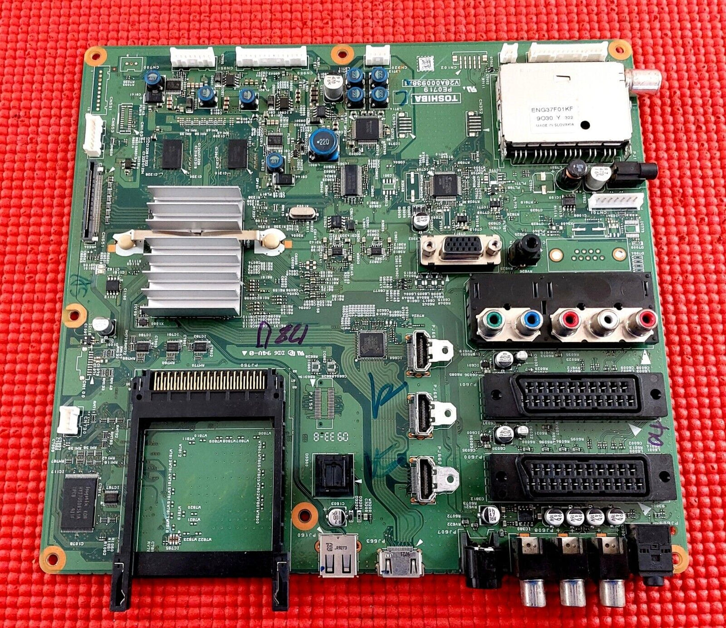 MAIN BOARD FOR TOSHIBA 40LV665D 40" TV PE0719 C V28A000938A1 SCREEN LTA400HA11