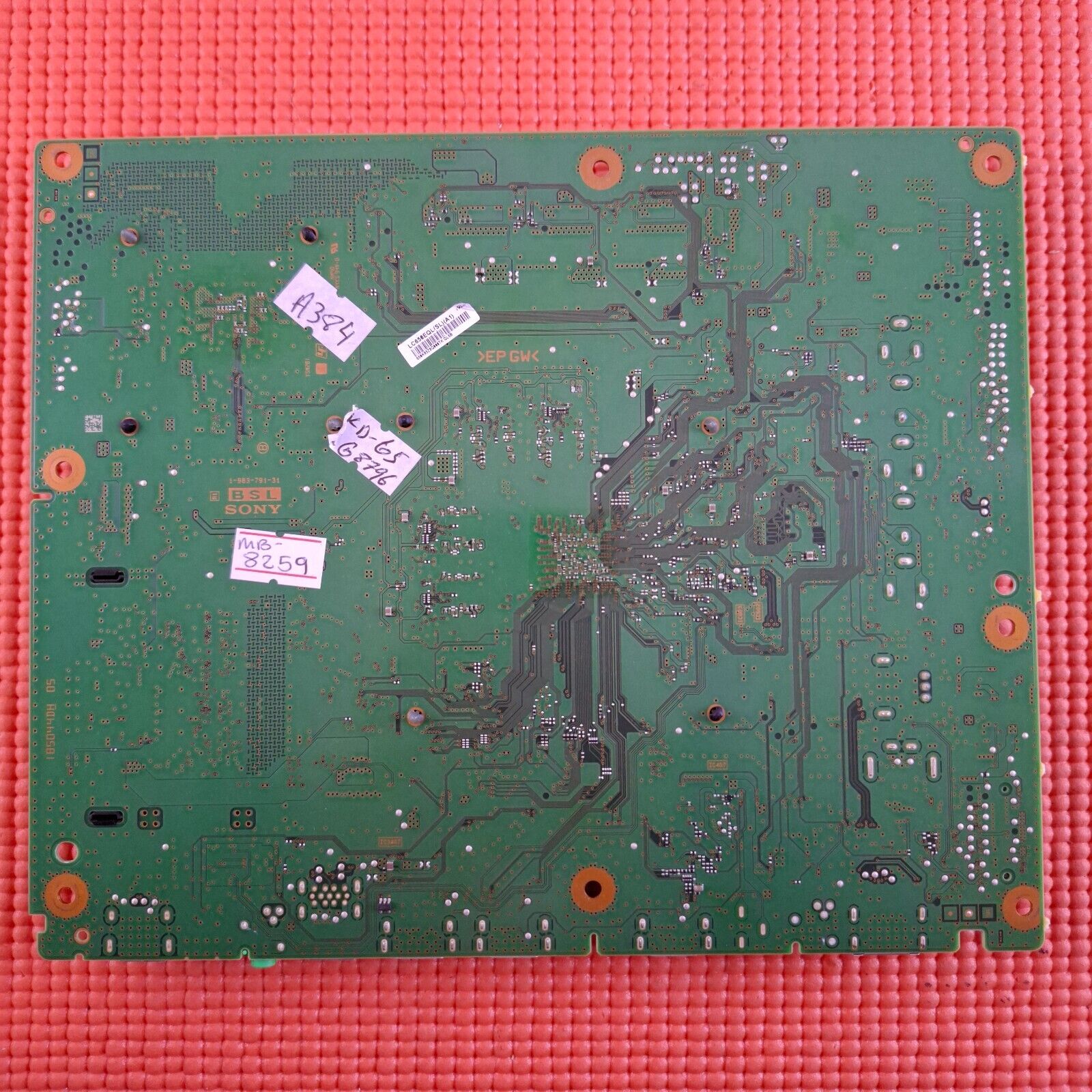 MAIN AV BOARD FOR SONY KD-65XG8796 65" TV A5004927B 1-983-791-12 SCREEN LC650EQL