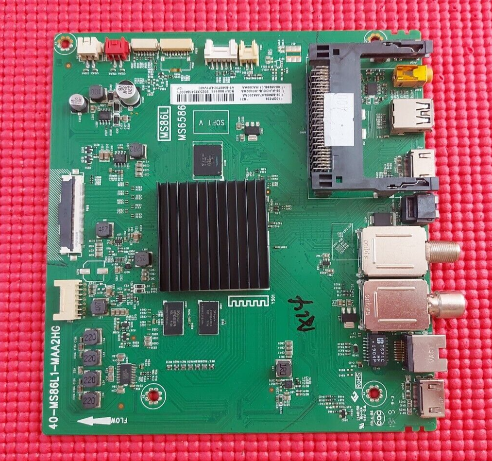 MAIN AV BOARD FOR TCL 43DP628X1 43" TV MS86L MS6586 SCREEN T430QVN03.0