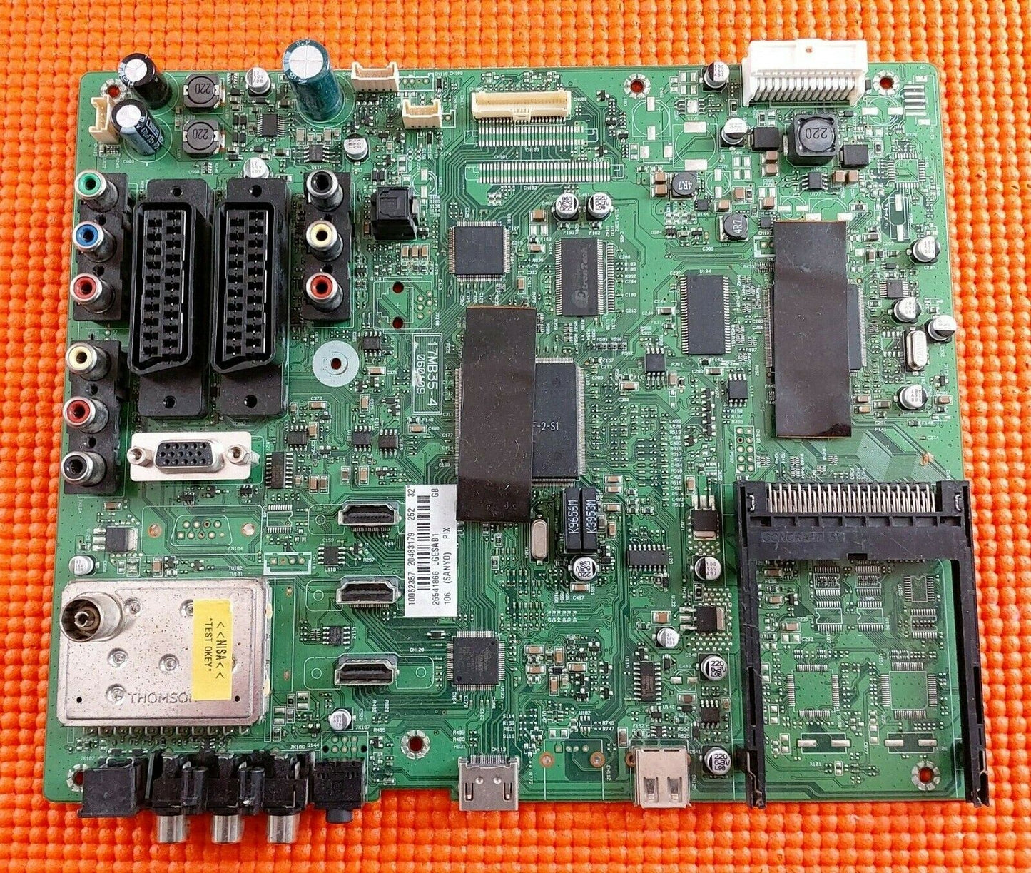 MAIN BOARD FOR SANYO CE32FD90-B 32" LCD TV 17MB35-4 20483179 LGESAB1