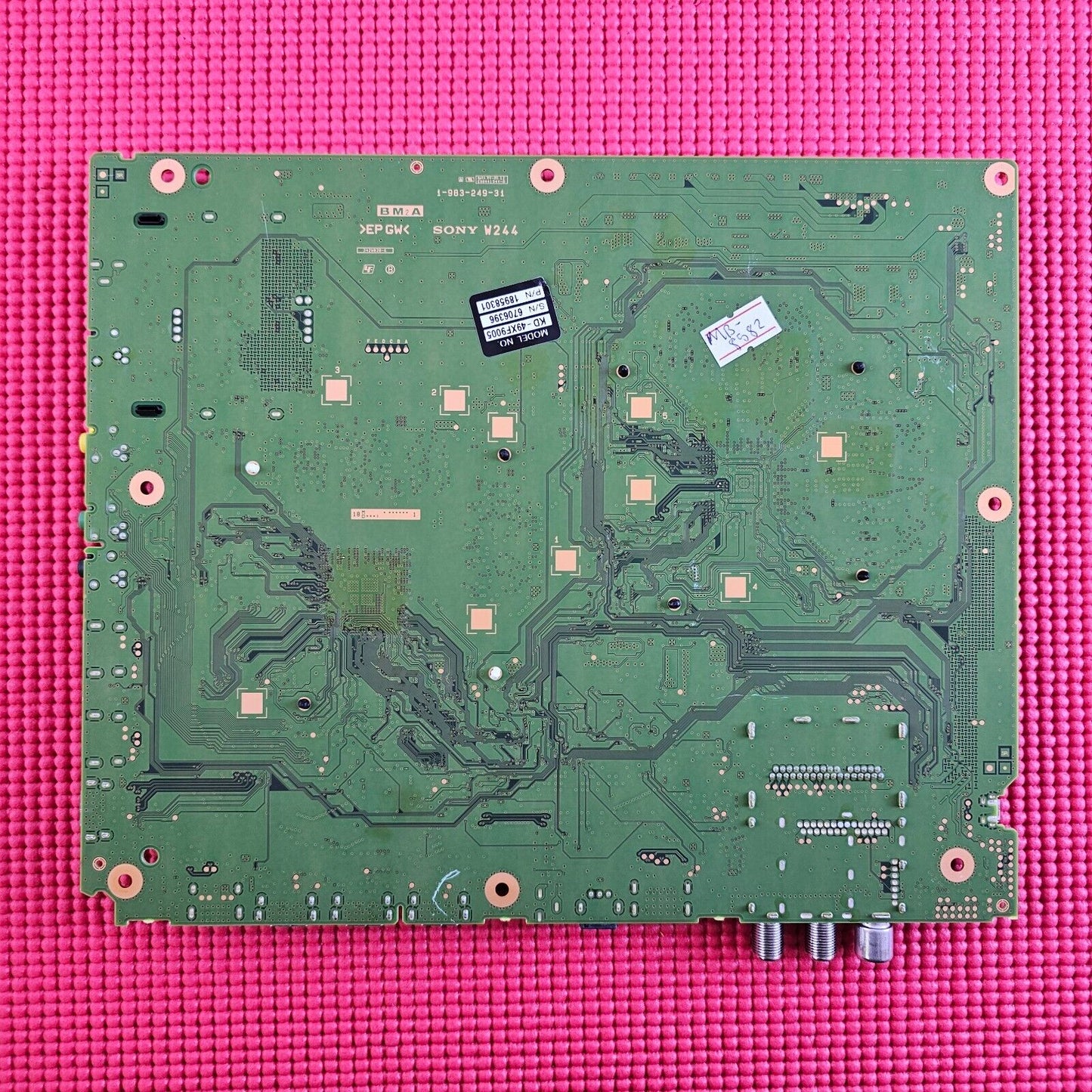 MAIN BOARD SONY KD-49XF9005 49" TV 1-983-249-31 YA03032AB SCREEN LSY490FF01