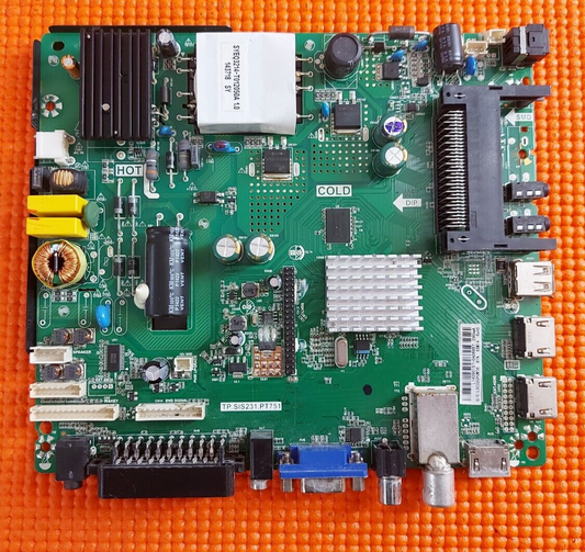 MAIN BOARD FOR SEIKI SE32HY02UK SE32HY01UK TV TP.SIS231.PT751 SCREEN SX320AV14