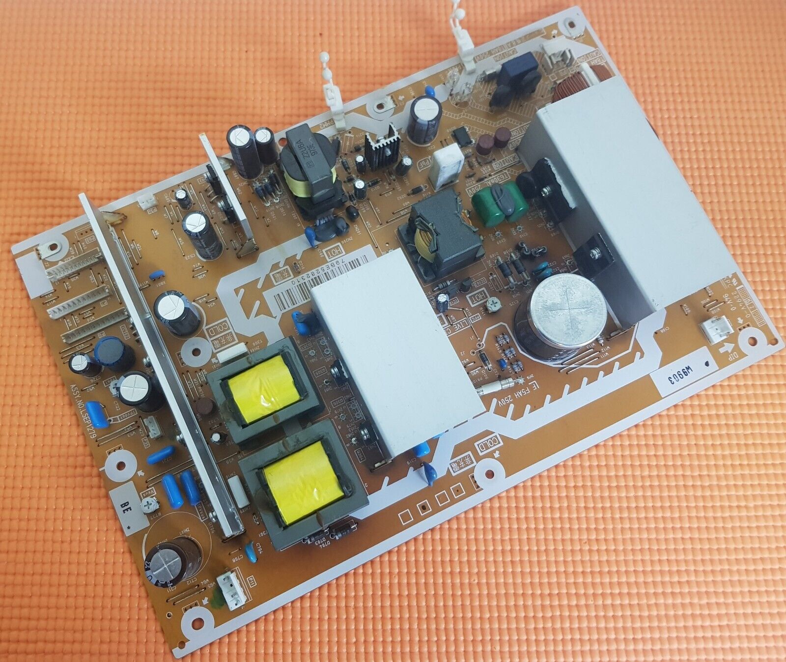 POWER BOARD FOR PANASONIC TX-P37X10B  TX-P42X10B VIERA TV ASSY.N0.LSEP1279 BE