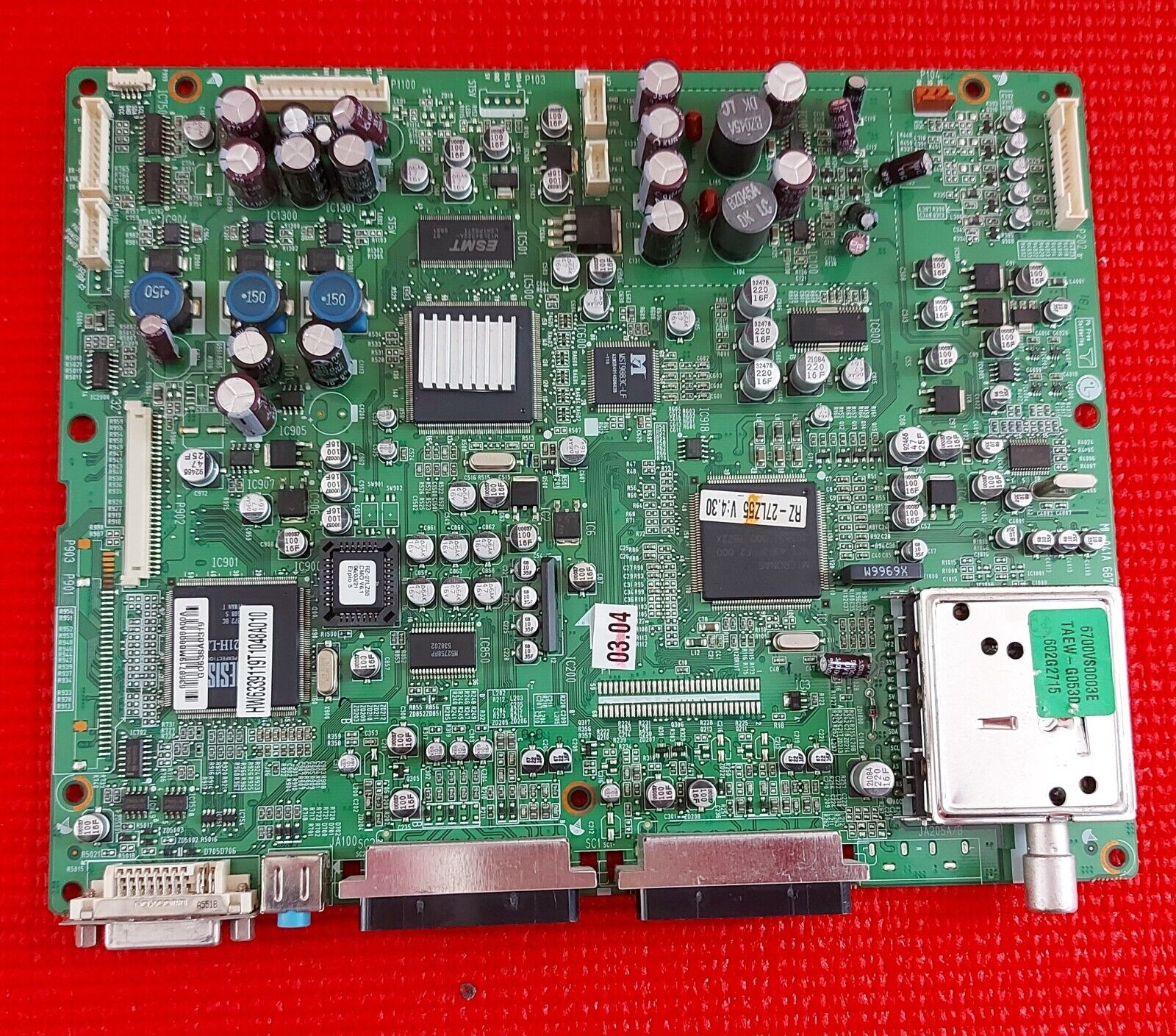 MAIN BOARD FOR LG RZ-27LZ55 27" TV 6870TC29A18 68719MB808A HW6339119T1048A