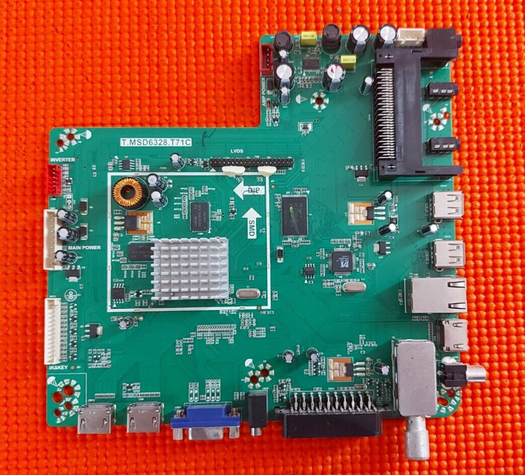 MAIN BOARD FOR POLAROID LE-40GCL 40" TV T.MSD6328.T71C SY14008 SCREEN LCS400HM06