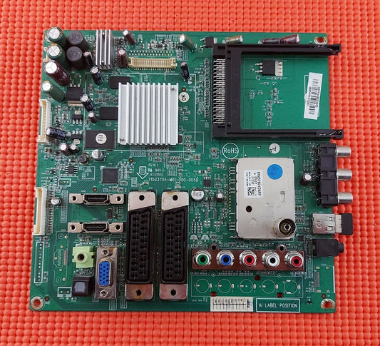 MAIN BOARD FOR TOSHIBA 32AV713B1 TV 715G3705-M01-000-005B SCREEN LC320WXN SC C1