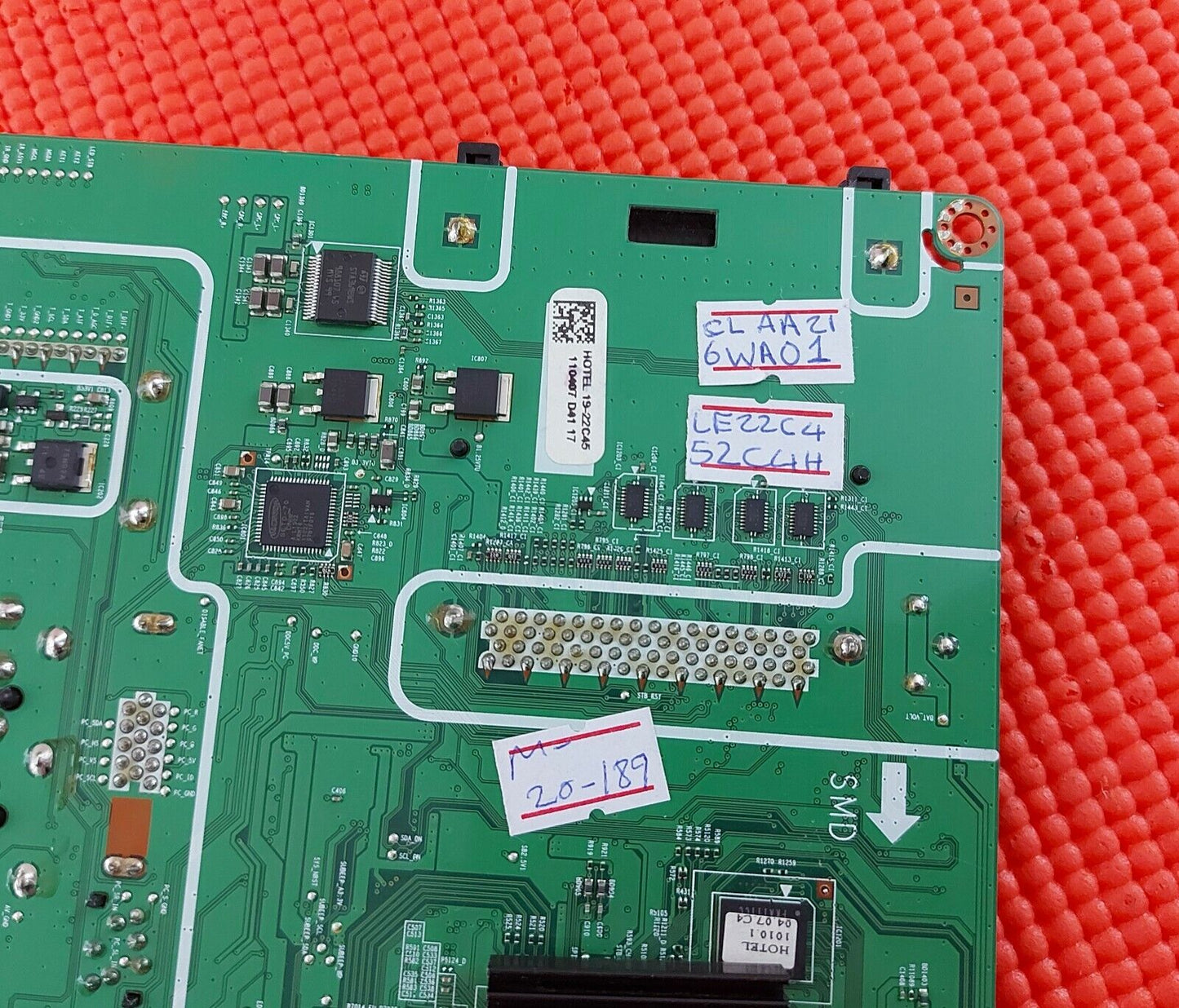 MAIN BOARD FR SAMSUNG LE22C452C4H 22" TV BN41-01358A BN94-03379U SCR CLAA216WA01