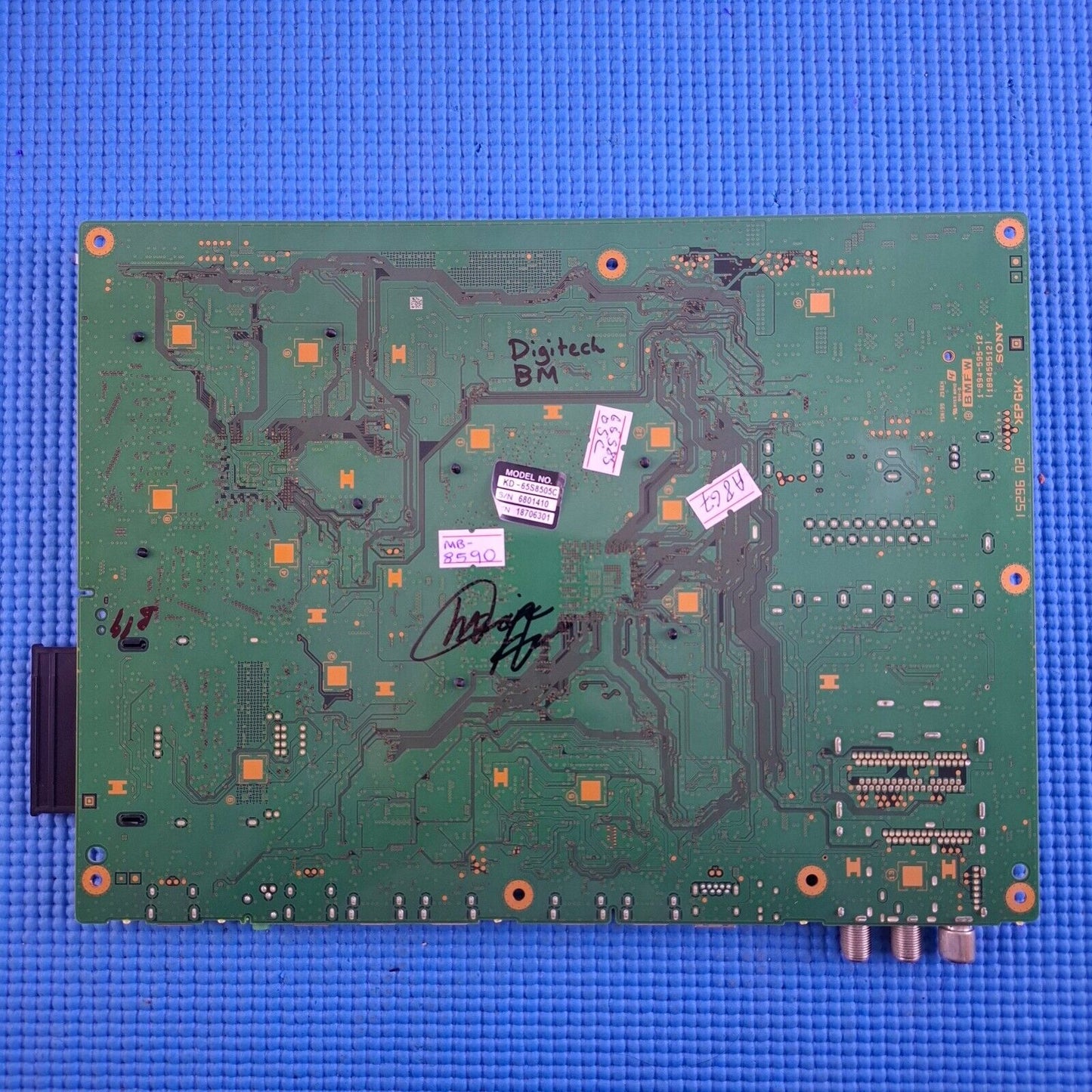 MAIN BOARD FOR SONY KD-65S8505C 65" TV Y210B360C 1-894-595-12 | WORKING TESTED