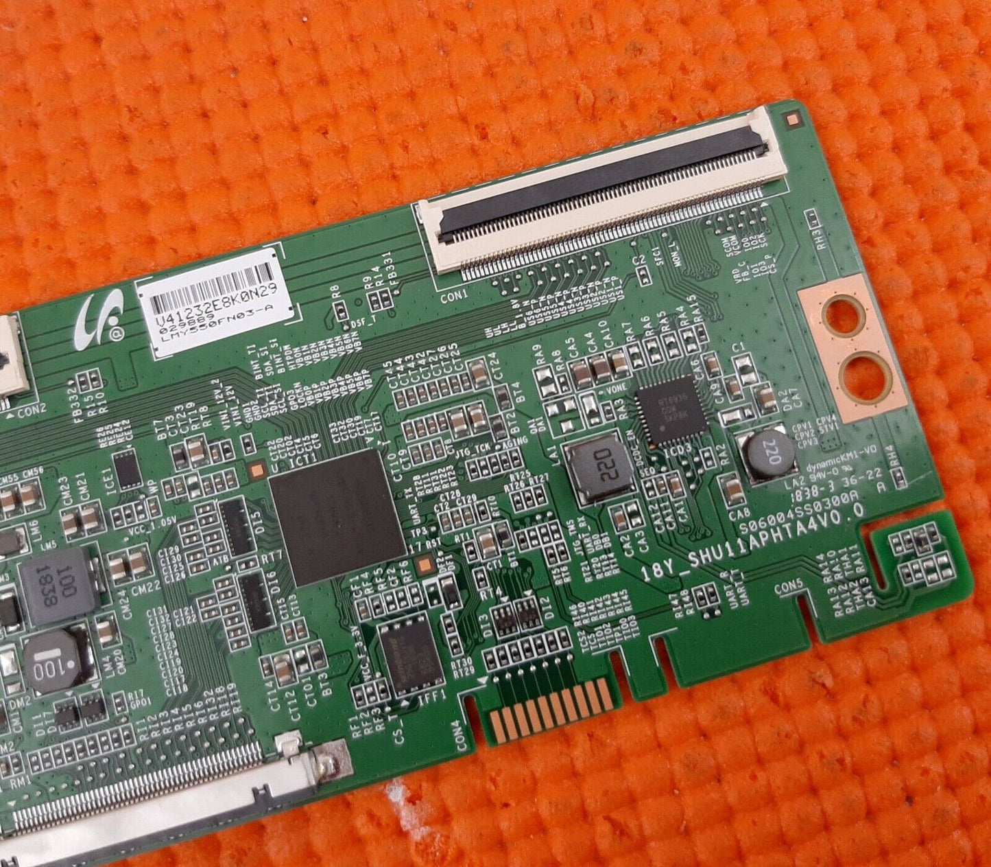 LVDS BOARD SONY KD-55XF7073 KD-55XF7093 55" TV LJ94-41232E 18Y_SHU11APHTA4V0.0