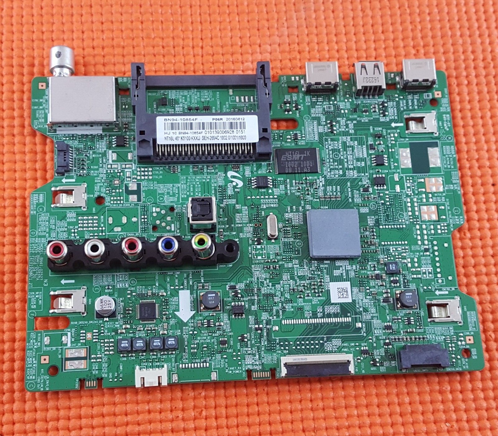 MAIN AV BOARD FOR SAMSUNG UE40K5100AK TV BN41-02527A BN94-10854F SCREEN V400HJ6