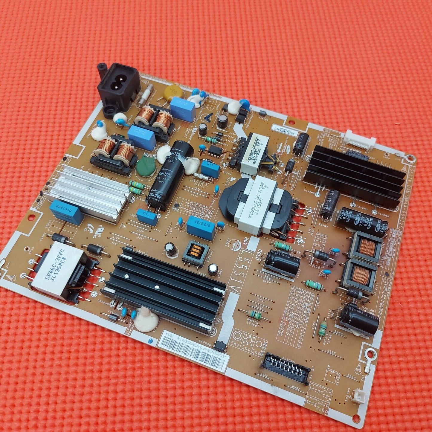 POWER SUPPLY BOARD FOR SAMSUNG UE50F5500AK 50" LED TV BN44-00612A L55S1_DSM