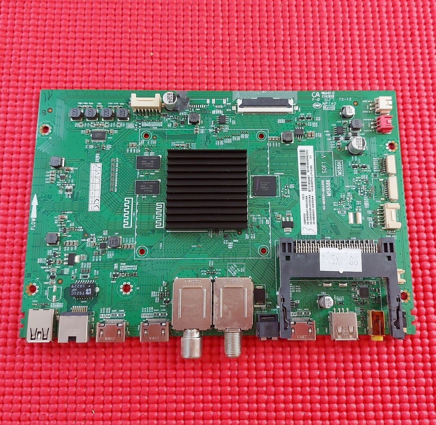 MAIN BOARD FOR TCL 50DP628 TV MS6586 40-MS86H1-MAA2HG SCREEN V500DJ6-QE1