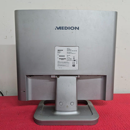 MEDION MD 30519 PB 19" HD READY LCD MONITOR BUILT IN SPEAKERS VGA WITH STAND