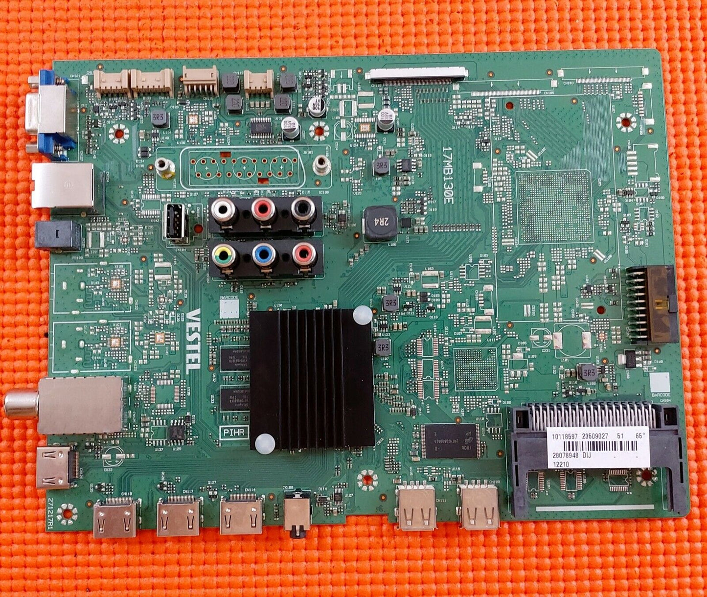 MAIN BOARD FOR JVC LT-65C880C (B) 65" LED TV 17MB130E 23509027 SCREEN:LSC650FN04