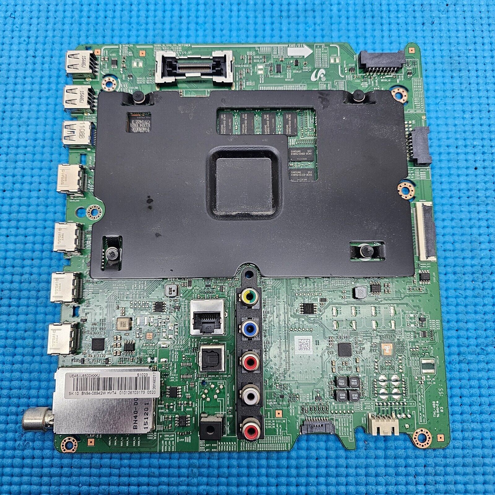 MAIN BOARD FOR SAMSUNG UE48JU6500K TV BN41-02344D BN94-08942W SCREEN LSF480FN09