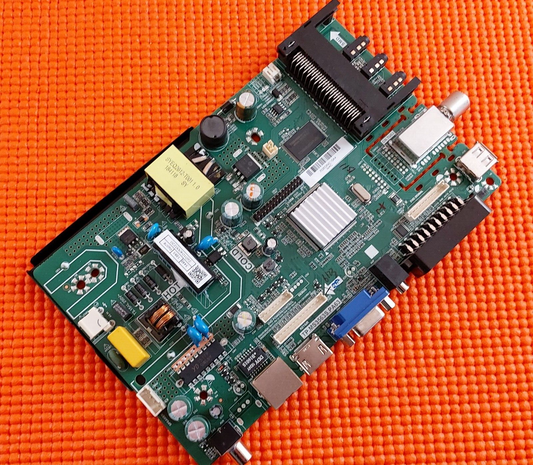 MAIN AV BOARD FOR LOGIK L24HED18 24" TV TP.MS3563S.PA63 SCREEN PT236AT01-1