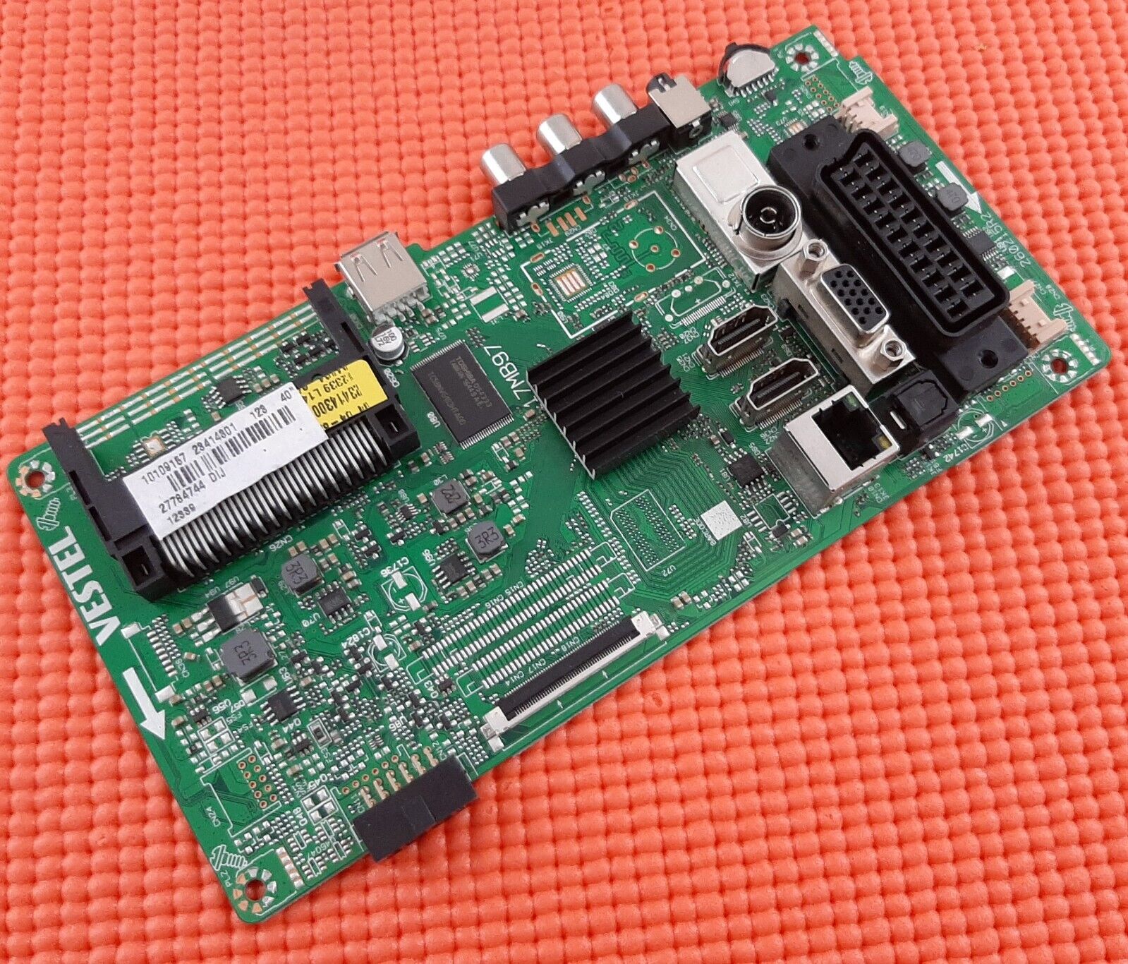 MAIN AV BOARD FOR DIGIHOME DIGI40FHD286T2 TV 17MB97 23414301 SCREEN V400HJ6-PE1