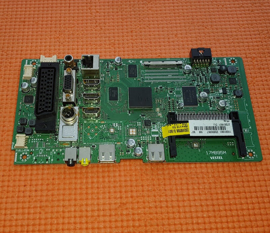 MAIN AV BOARD FOR FINLUX 50FLHKR242BHC TV 17MB95M 23209367 SCREEN: T500HVD02.0