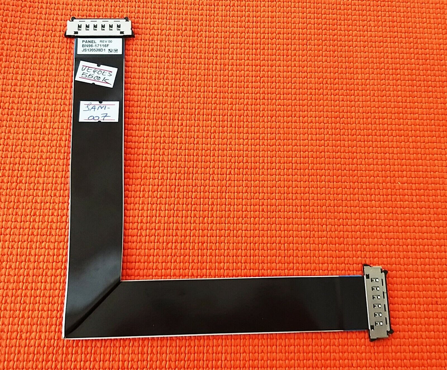 LVDS CABLE FLAT FOR SAMSUNG UE40D5520 UE40ES5500K 40" LED TV BN96-17116F